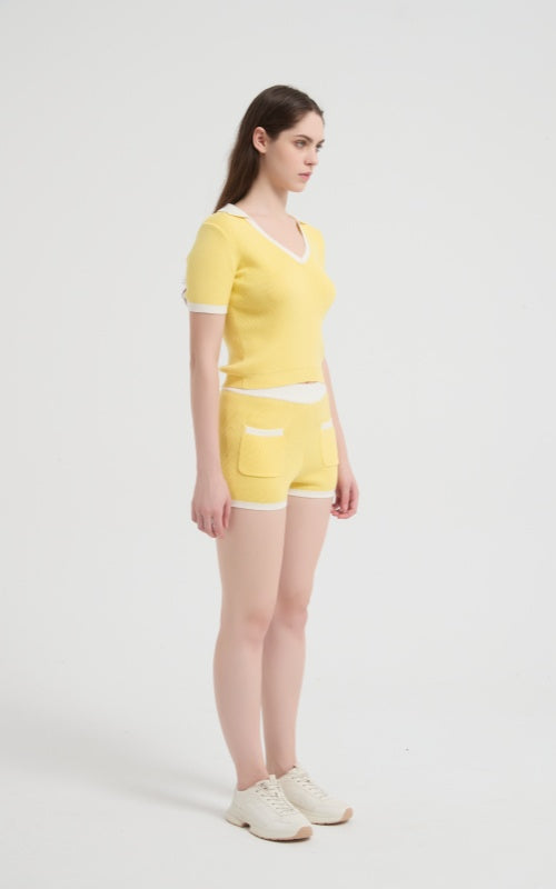 New Arrival Women's Golf Cashmere Top and Pants