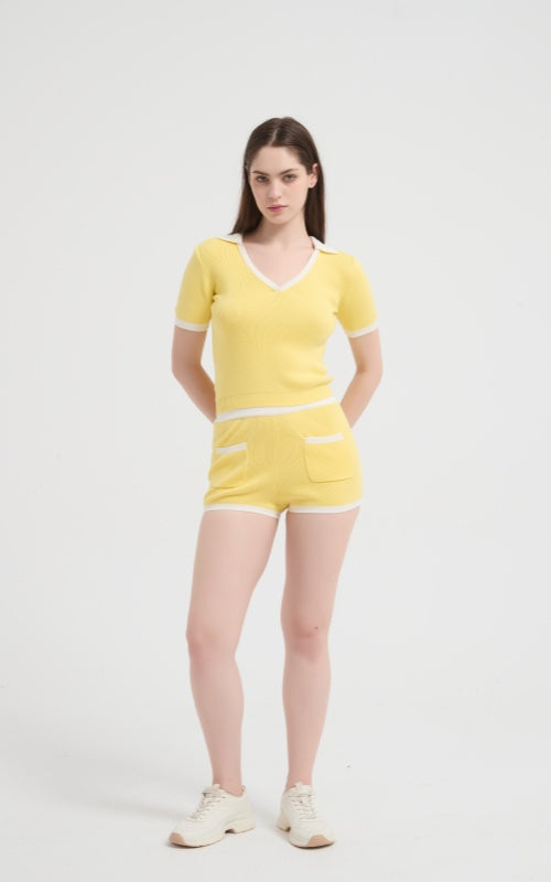 New Arrival Women's Golf Cashmere Top and Pants