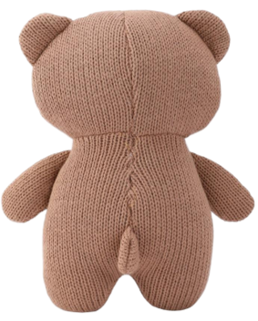New arrival OEM high-quality Full-Body Cashmere Blend Knitted Sound-Making Bear Toys for Babies from Chinese Factory