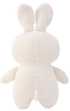 OEM high-quality Full-Body Cashmere Blend Knitted Sound-Making Rabbit Toys for Babies from China