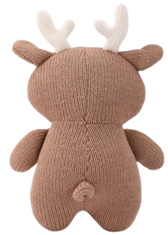 OEM high-quality Full-Body Cashmere Blend Knitted Sound-Making Deer Toys for Babies from Chinese Manufactory