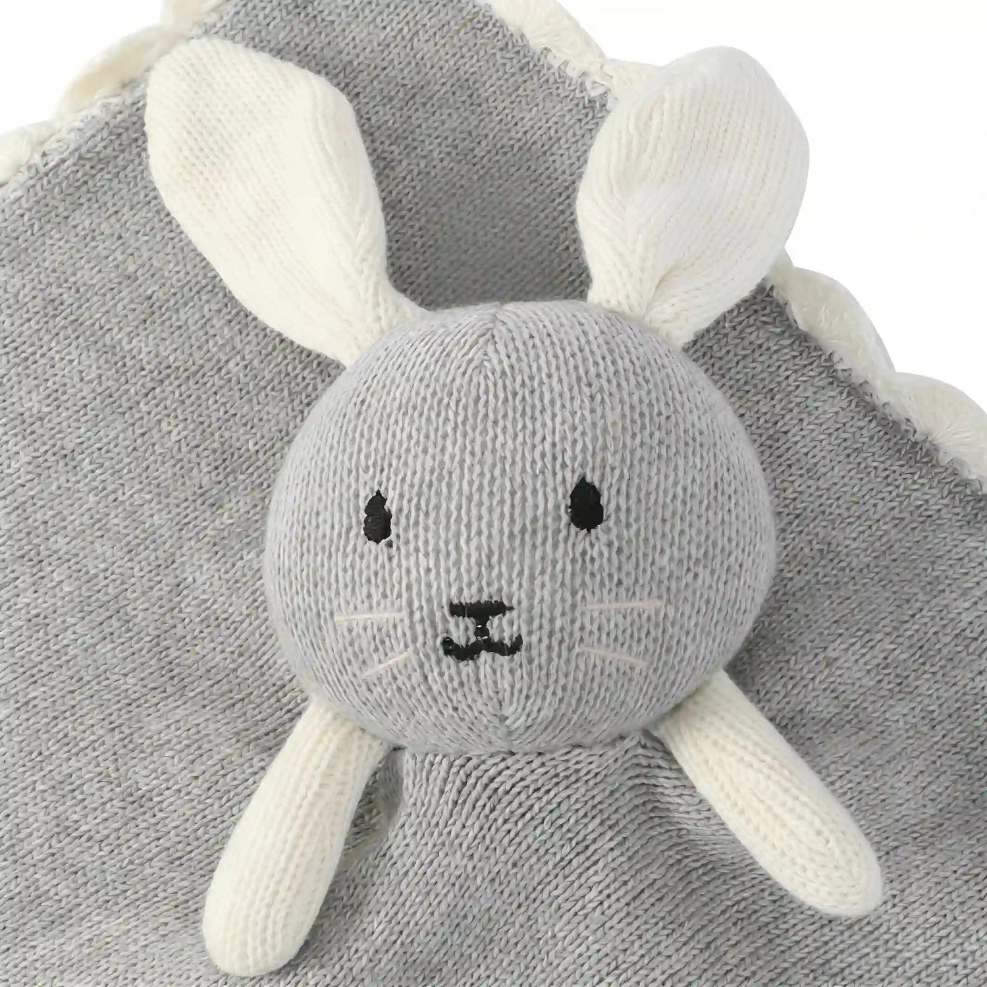 OEM high-quality Cashmere Blend Knitted Hand Towel and Rabbit Toys for Babies from China