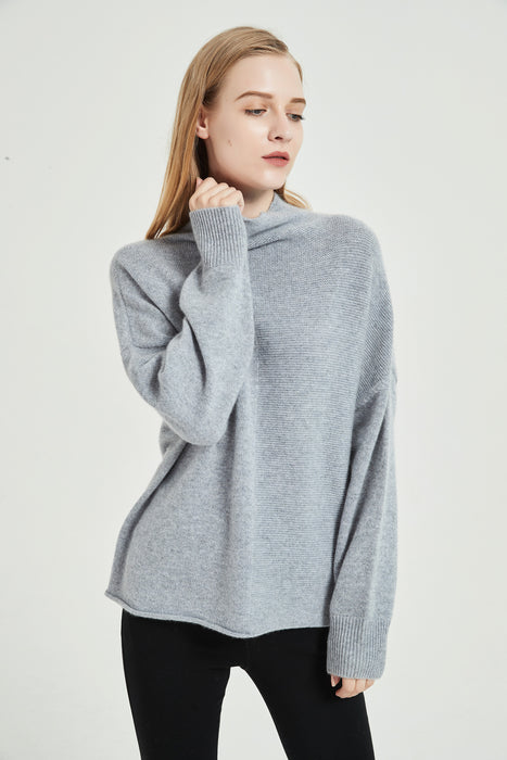 High quality pure cashmere women sweater with seamless technology with odm design