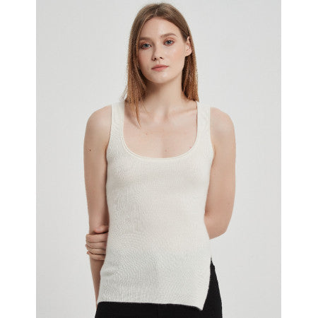 OEM Chinese Leading Women Recycled Cashmere Tank Supplier