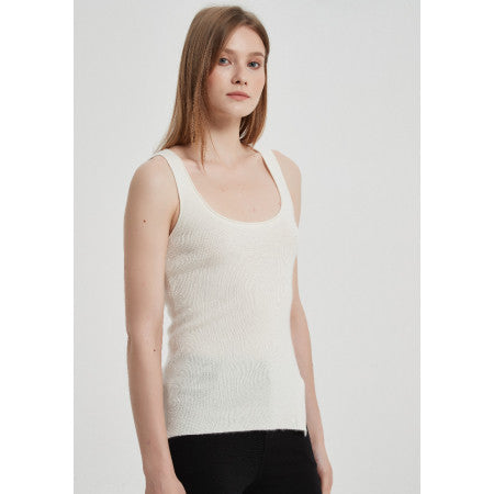 OEM Chinese Leading Women Recycled Cashmere Tank Supplier