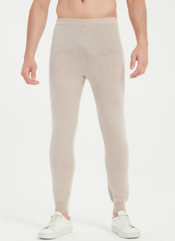 Custom design High Quality OEM Men's Machine Washable Cashmere Leggings For Fall Winter From China