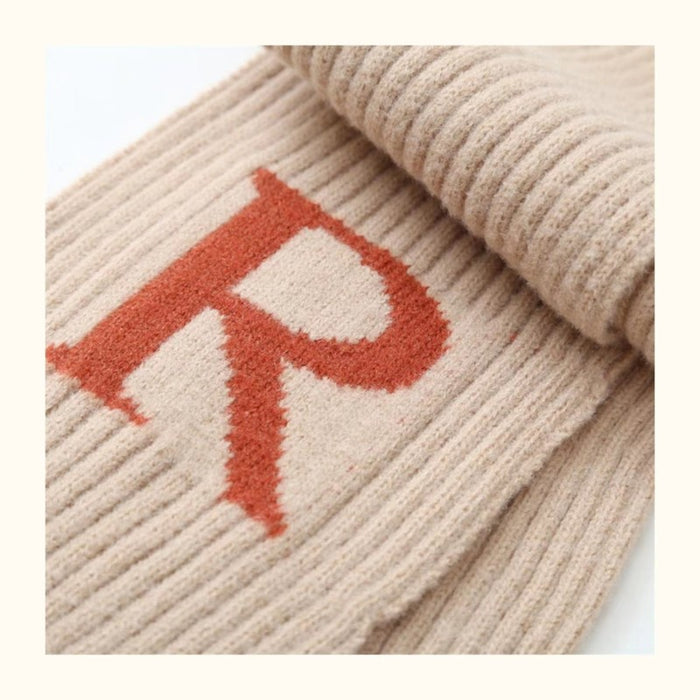 Custom Design Winter Cashmere Pompom Beanie Hats Scarf Glove Set For Boys Girls From China