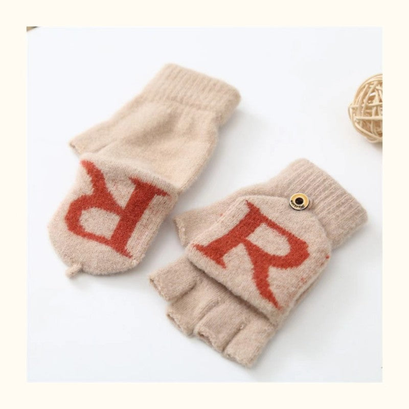 Custom Design Winter Cashmere Pompom Beanie Hats Scarf Glove Set For Boys Girls From China