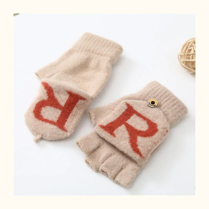 Custom Design Winter Cashmere Pompom Beanie Hats Scarf Glove Set For Boys Girls From China