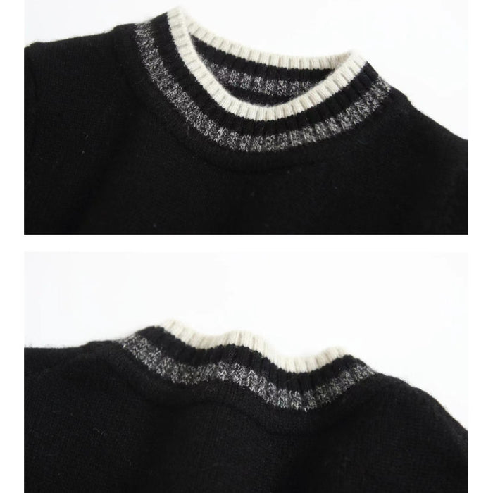Custom Design Boy Cashmere Round Neck Jacquard Jumper Chinese Supplier
