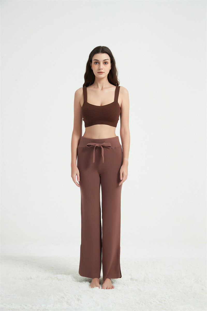 Custom design Ladies Cashmere Underwear Lounge from Chinese factory