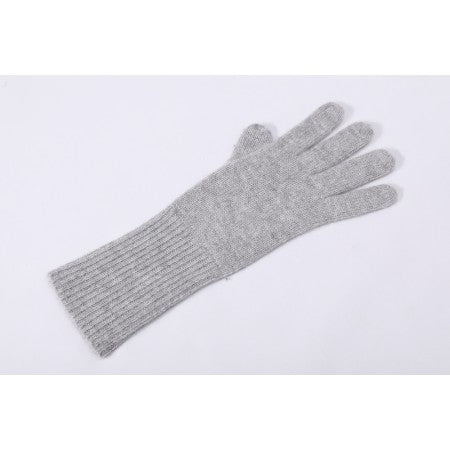 OEM design high quality women's seamless 100% Cashmere gloves for fall winter from Chinese factory