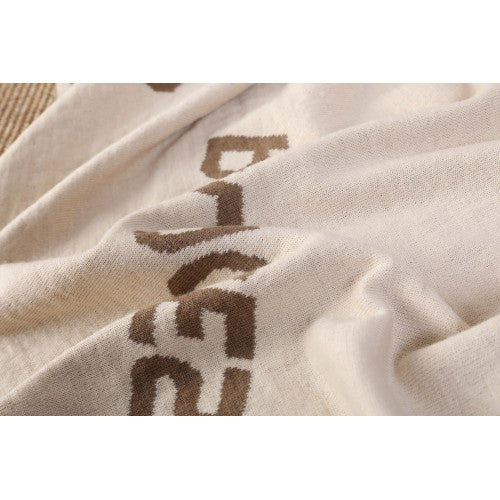 OEM super light cashmere blanket throw on rocking chair sofa or bed