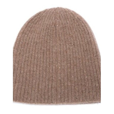 Custom design Men's Rib Knit Pure Cashmere Beanie