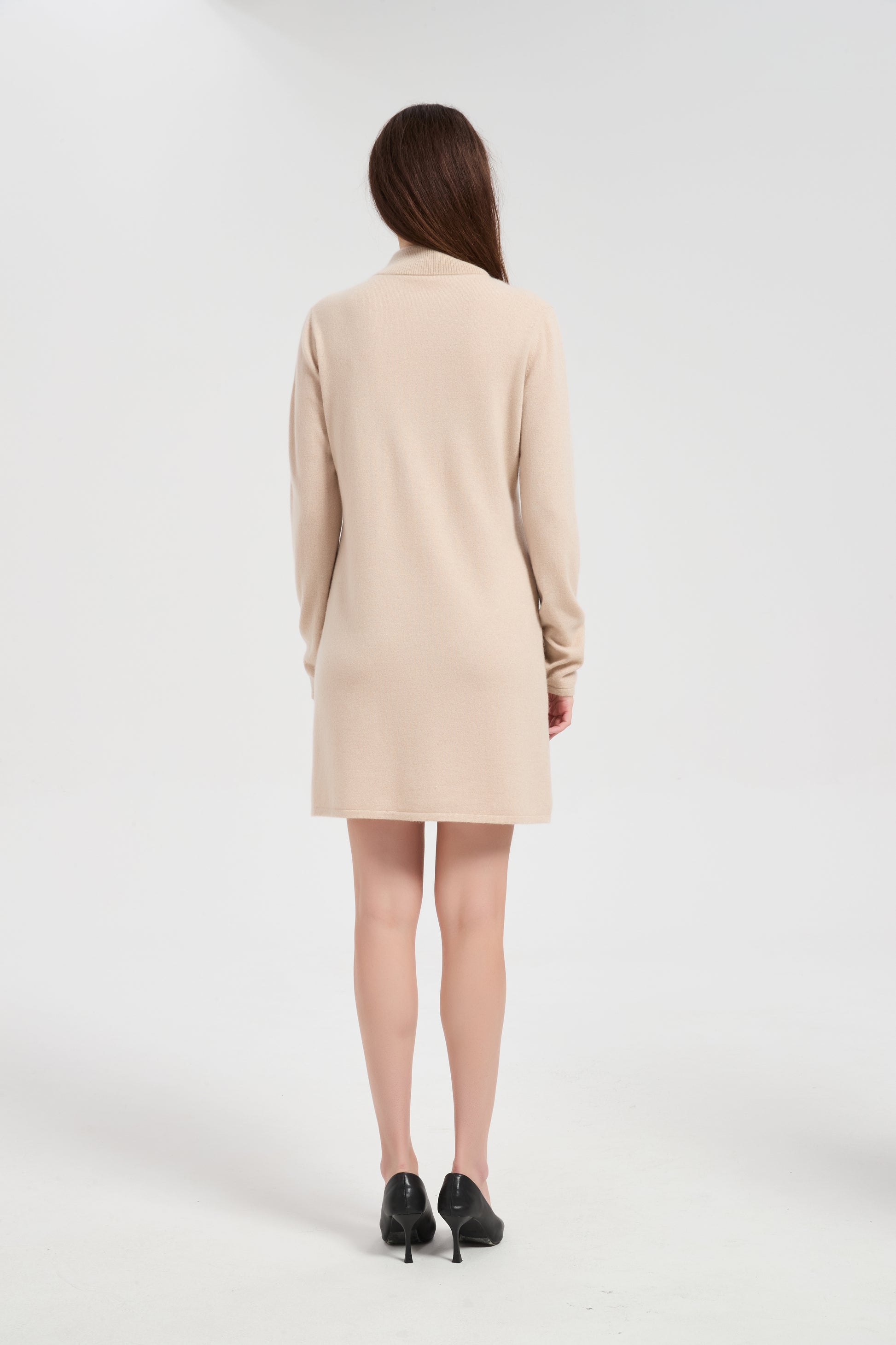 New arrival design high quality Women's Sequin Embroidery Cashmere Dress from China