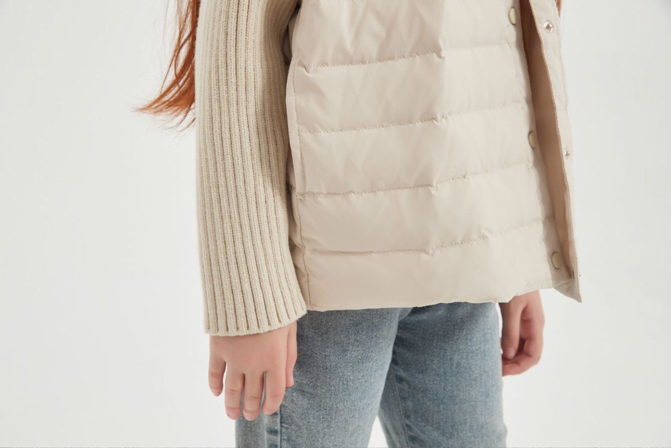 New desgin OEM Kid's Down Jacket With A Hood Design from Chineses Manufacturer