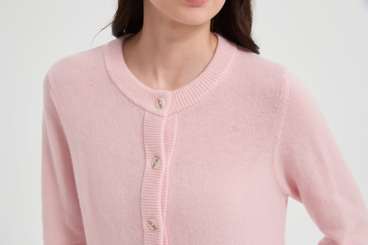 New Arrival Women's Alpaca Cashmere Cardigan with pockets from Chinese Supplier