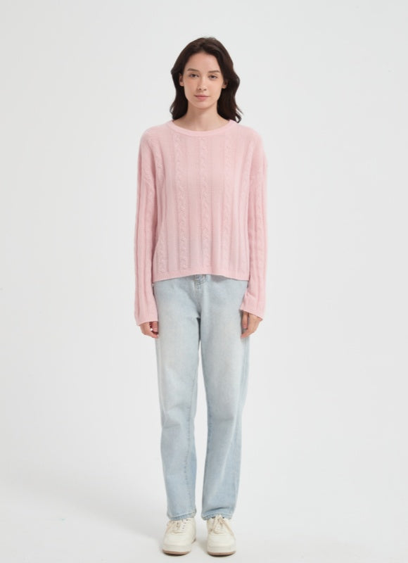 New Arrival Women's Alpaca Cashmere Marsha Cable from China