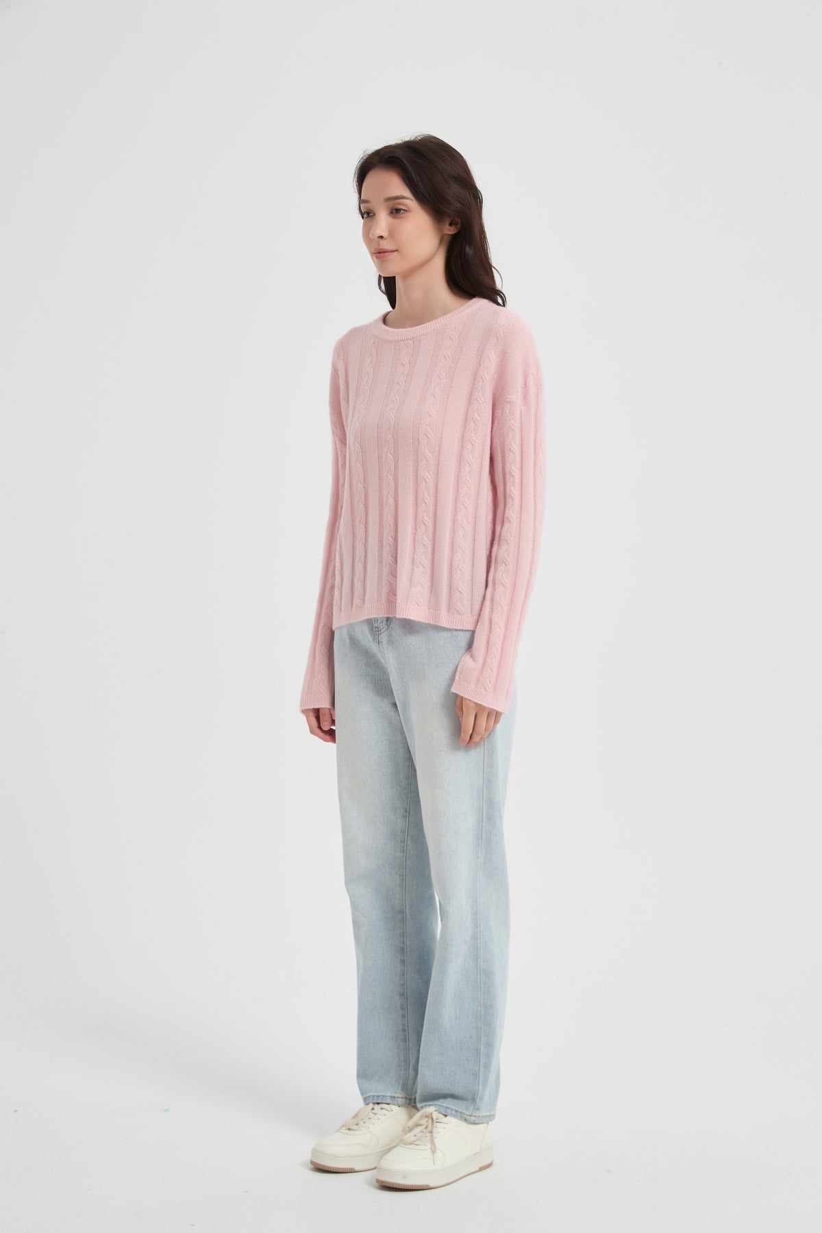 New Arrival Women's Alpaca Cashmere Marsha Cable from China