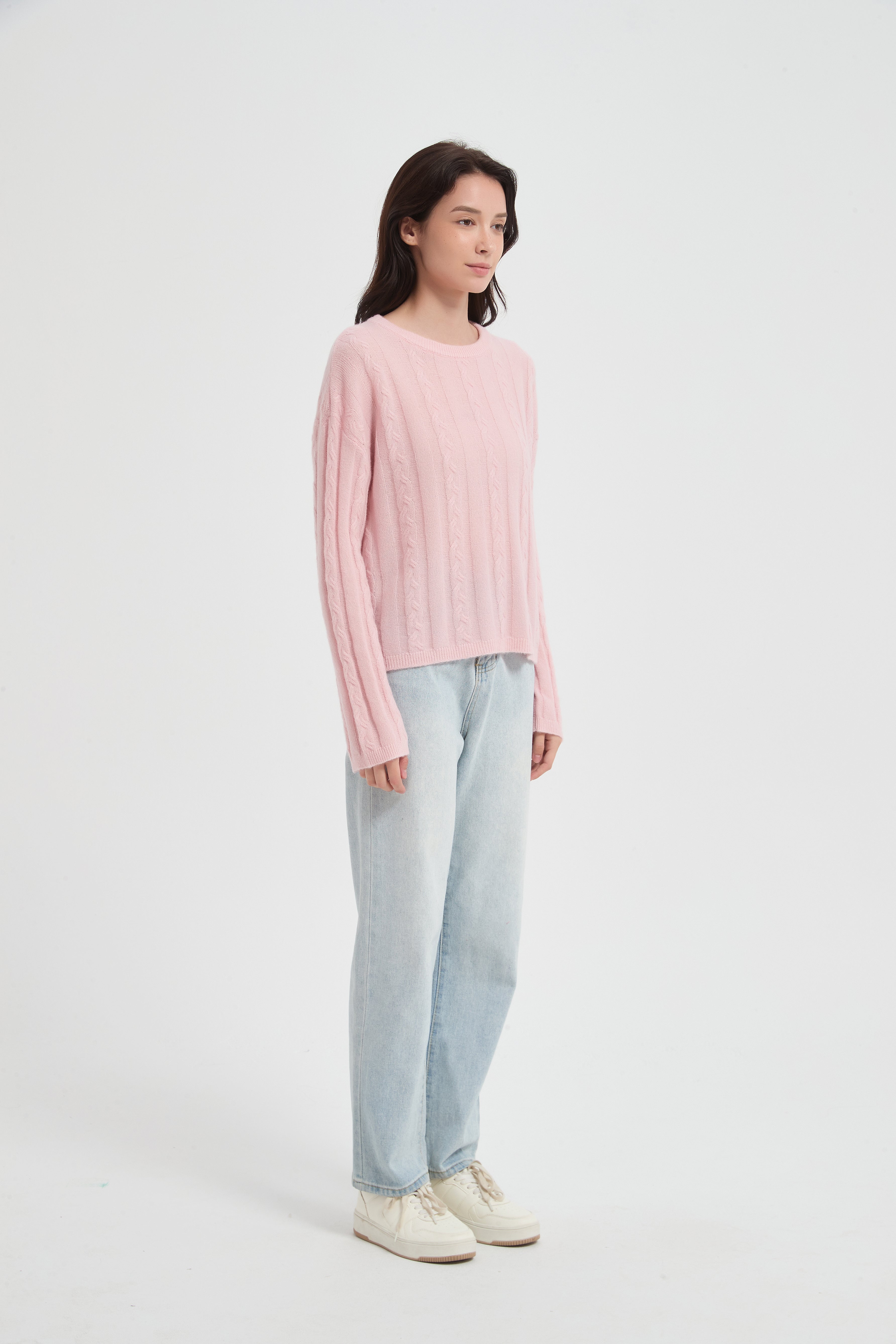 New Arrival Women's Alpaca Cashmere Marsha Cable from China