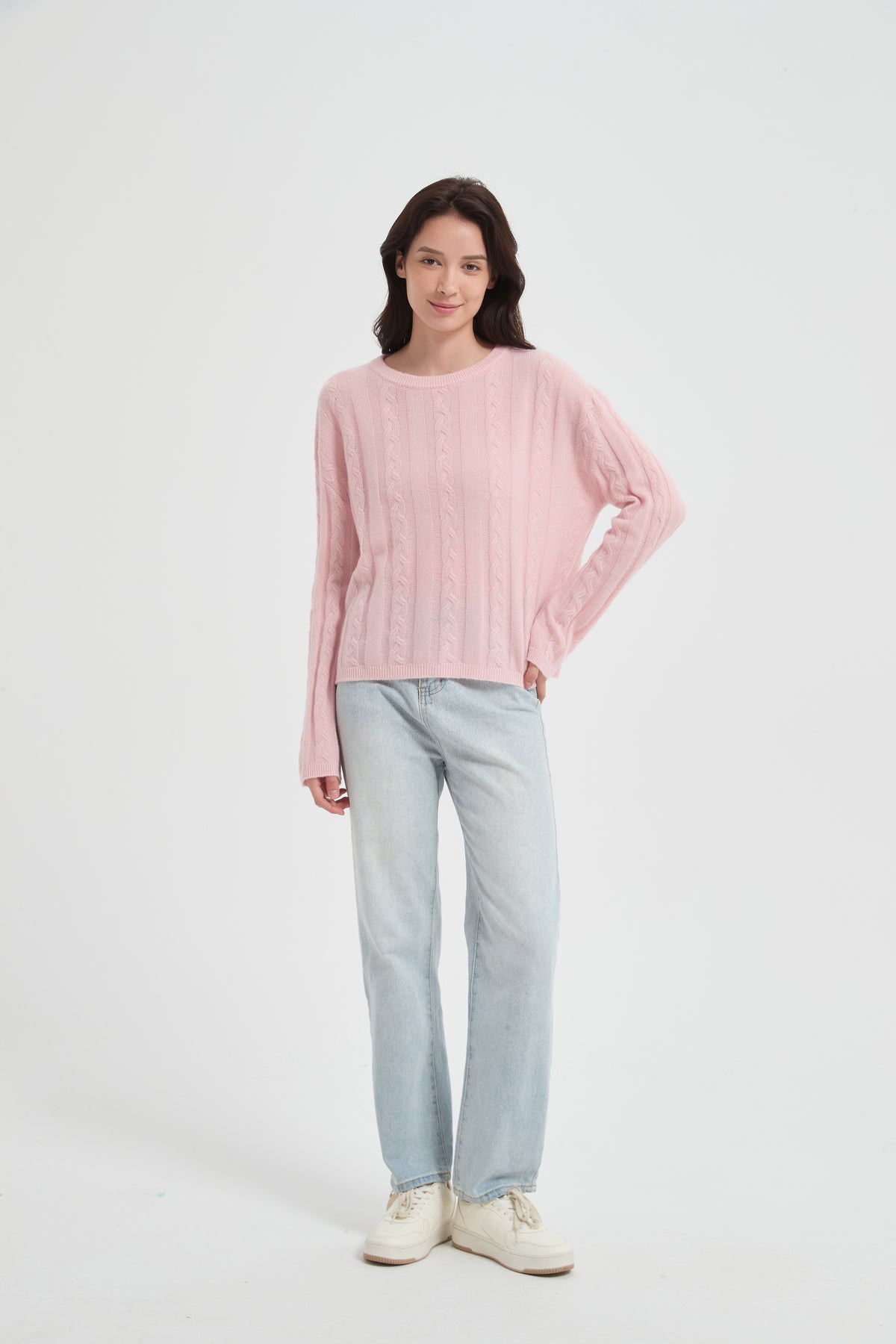 New Arrival Women's Alpaca Cashmere Marsha Cable from China
