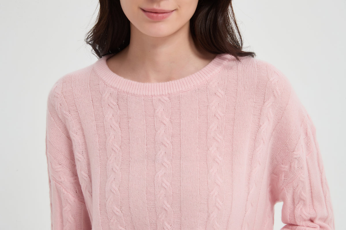 New Arrival Women's Alpaca Cashmere Marsha Cable from China