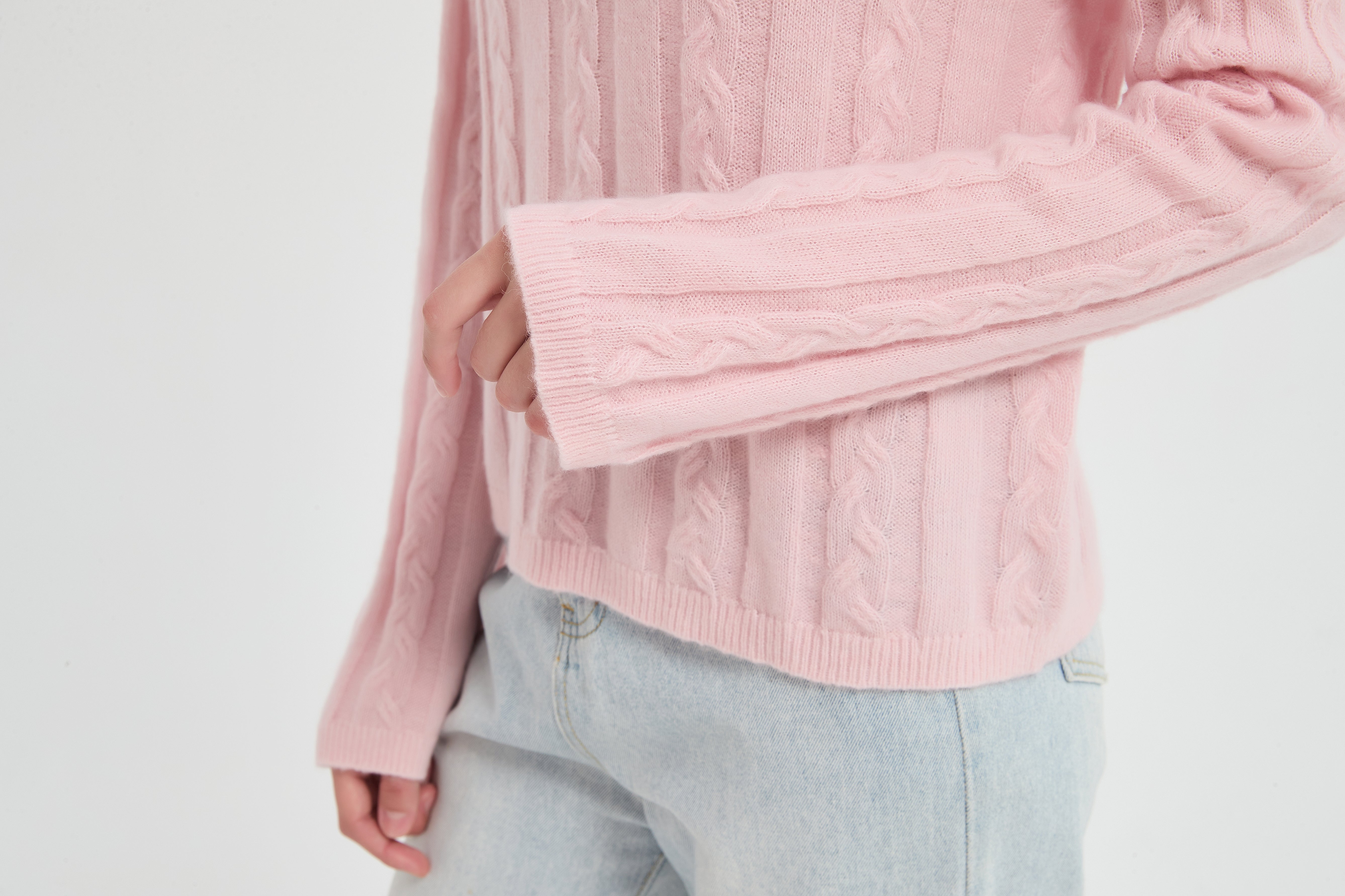 New Arrival Women's Alpaca Cashmere Marsha Cable from China