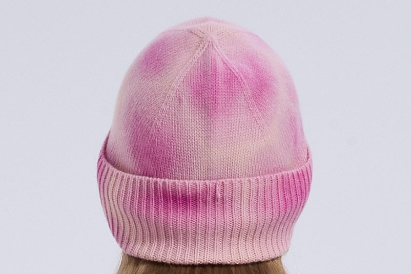 New arrival OEM Tie-Dye Wool Cashmere Beanie ,Gloves and Socks Christmas Warm Set From Chinese Factory