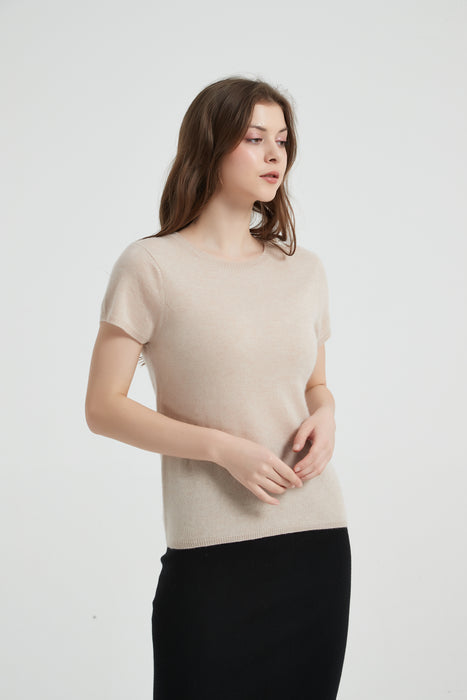 Women's Grade-A Cashmere Tee Sweater
