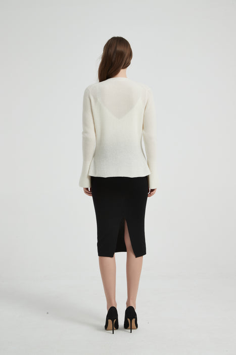 Women's Grade-A Cashmere Cardigan Sweater