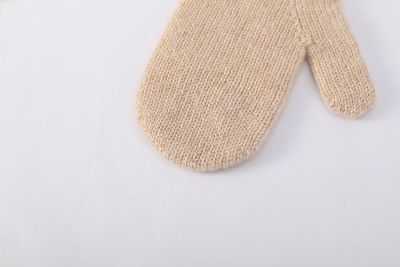 Custom design High Quality Kids Cashmere gloves from Chinese factory