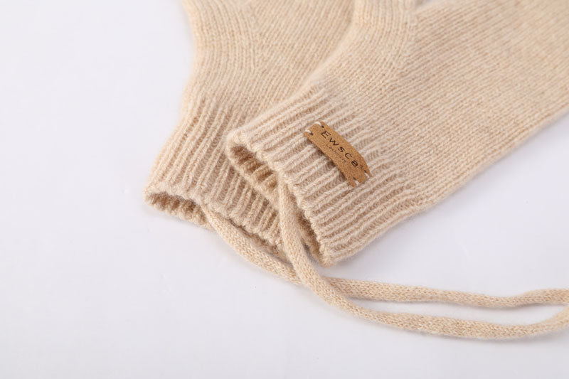 Custom design High Quality Kids Cashmere gloves from Chinese factory