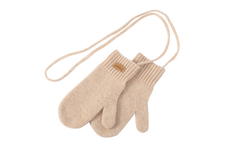 Custom design High Quality Kids Cashmere gloves from Chinese factory