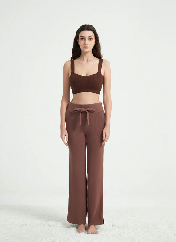 Custom design Ladies Cashmere Underwear Lounge from Chinese factory