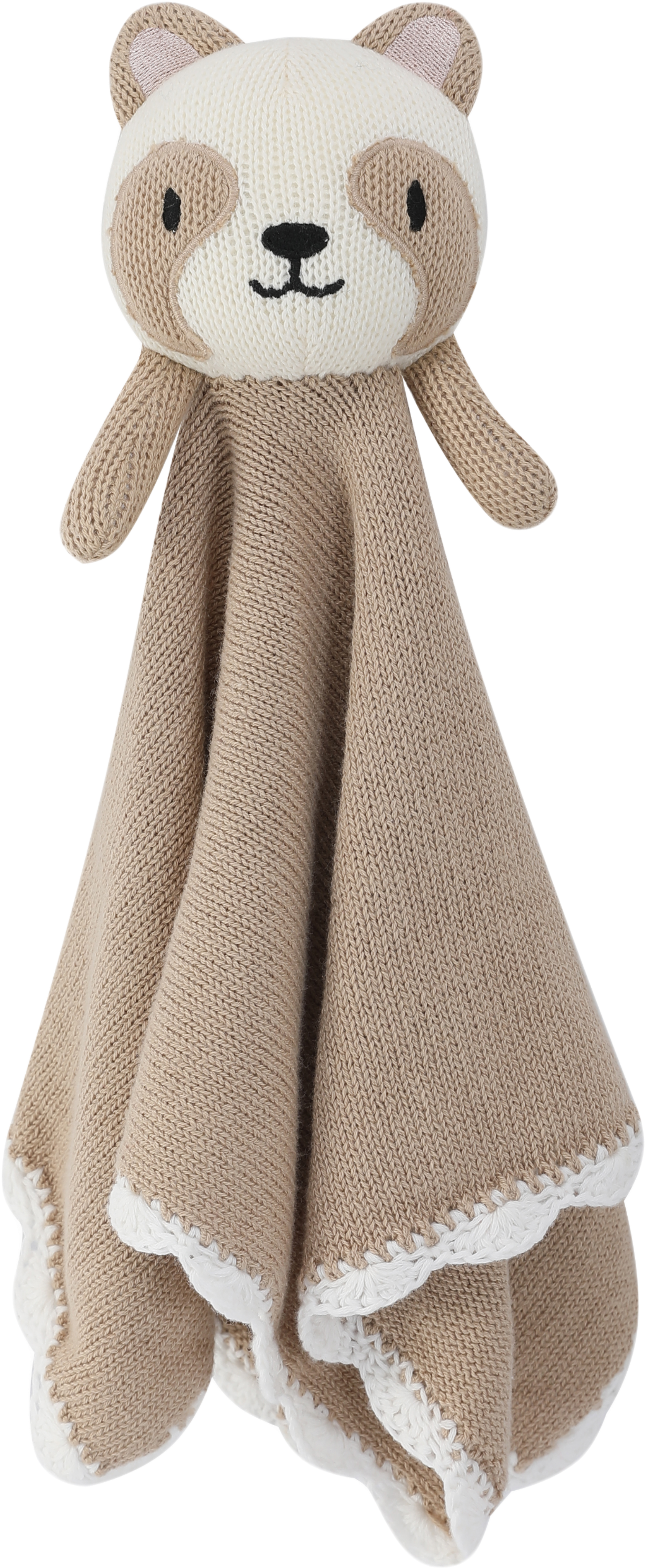 OEM high-quality Cashmere Blend Knitted Hand Towel and Panda Toys for Babies from Chinese Manufactory